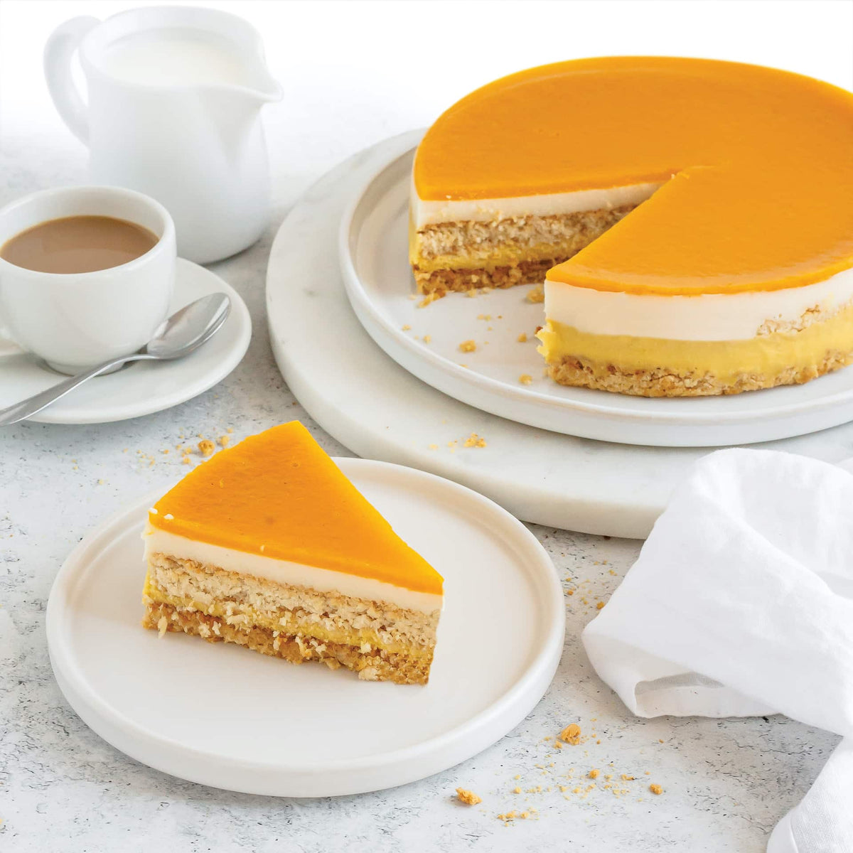 Mindenmentes Maracujás mangó torta