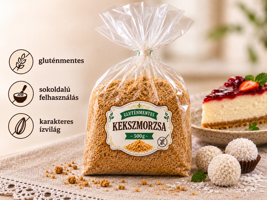Gluténmentes kekszmorzsa 500g
