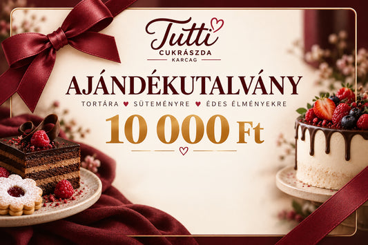 Ajándékutalvány 10000 Ft