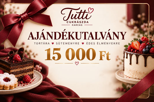 Ajándékutalvány 15000 Ft