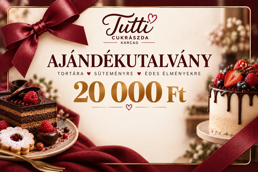 Ajándékutalvány 20000 Ft